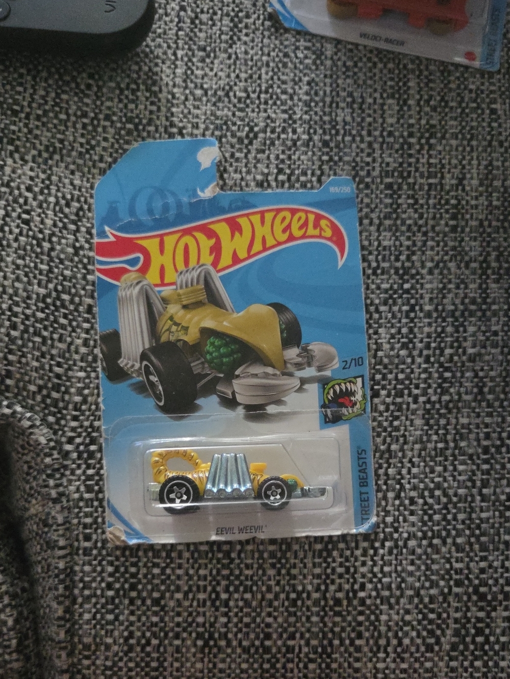 Evil Weevil Kids Toy Car - Yellow
